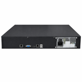 FTD-N3364 36CH NVR rear panel with dual RJ45, VGA, HDMI and USB ports