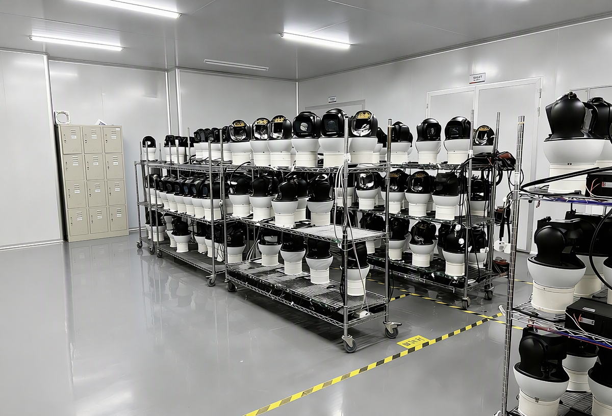 Collaudo Termico Continuo a Pieno Carico & Stress Test PTZ