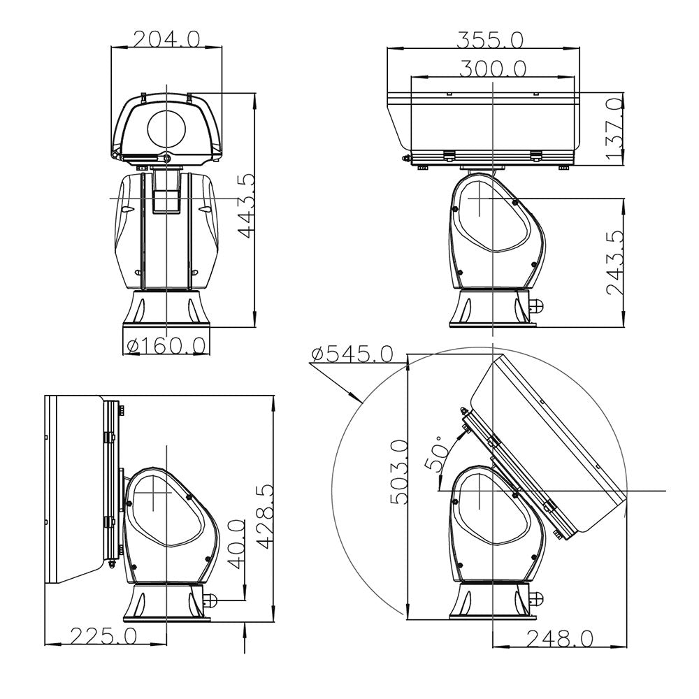 FTD-PTZS Spectrum Network Positioning System - Fengtaida